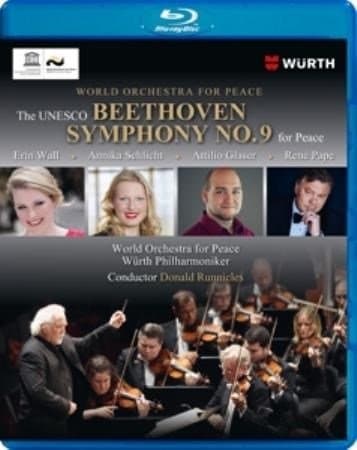 Wall,Pape,Glaser,Schlicht - Beethoven Symphony No 9 For Peace 2 (Blu-ray)