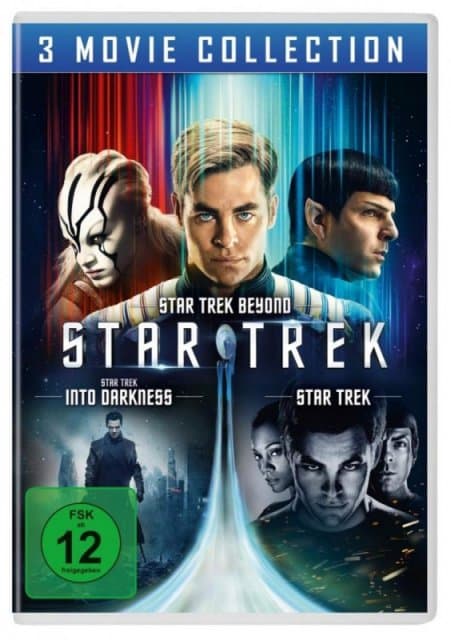 Chris Pine,zachary Quinto,leonard Nimoy - Star Trek-three Movie Collection