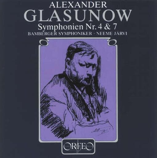 Bamberg Symphoniker, Neeme Järvi - Glasunov: Symphonien Nos. 4 & 7 (CD)
