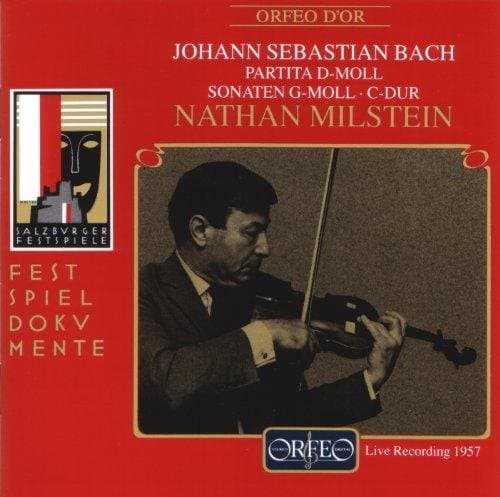 Nathan Milstein - J.S. Bach: Partita D-Moll |Sonaten G-Moll . C-Dur (CD) (Remastered)