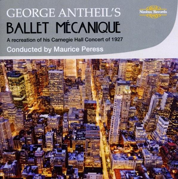 New Palais Royale Orchestra, Maurice Peress - Antheil: Ballet Mécanique (CD)