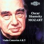 Oscar Shumsky, Scottish Chamber Orchestra, Yan Pascal Tortelier - Mozart: Violin Concertos 4 & 5 (CD)