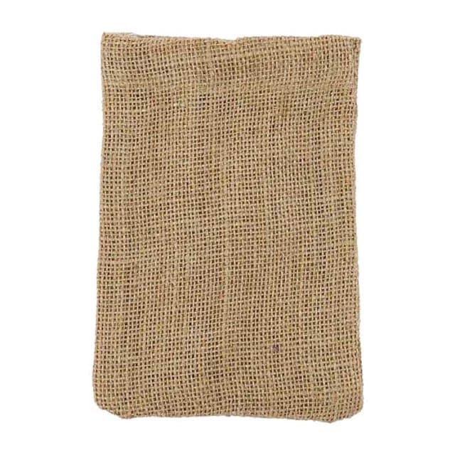 Jute Zakje met Trekkoord, 4 stuks