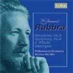 Philharmonia Orchestra, Norman Del Mar, Rohan de Saram, London Symphony Orchestra, Vernon Handley - Rubbra: Symphony Nos.3 & 4, A Tribute (CD)