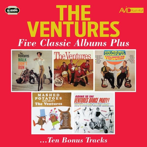 The Ventures - Five Classic Albums (2 CD) (Remastered)
