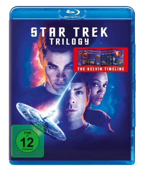 Chris Pine,zachary Quinto,leonard Nimoy - Star Trek-three Movie Collection (blu-ray)