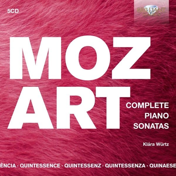 Klára Würtz - Mozart: The Complete Piano Sonatas (5 CD)