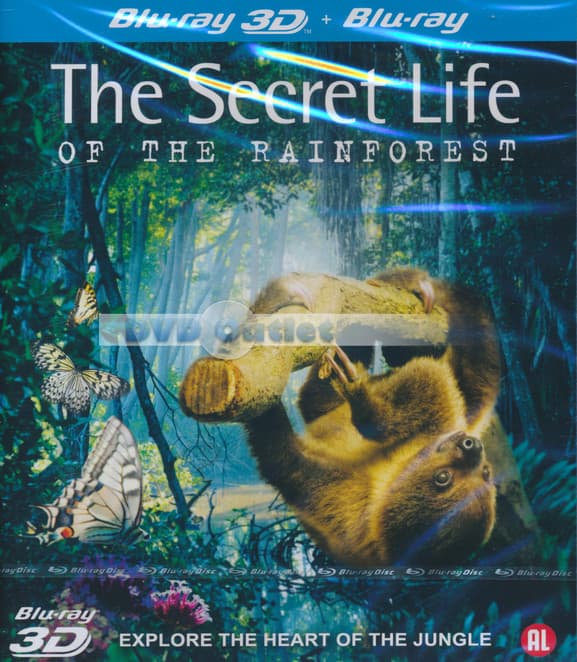 Secret Life Of The Rainforest  (Blu-ray) (3D Blu-ray)