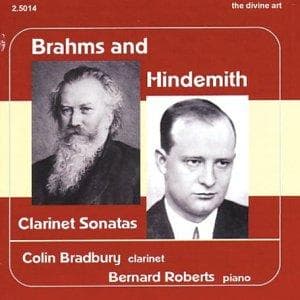 Bradbury, Colin & Roberts, Ber - Brahms & Hindemith: Clarinet Sonata
