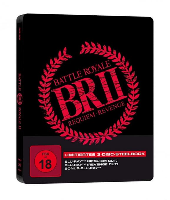 Fukasaku,kinji/fukasaku,kenta - Battle Royale 2-3-disc Steelbook Inkl.requiem C