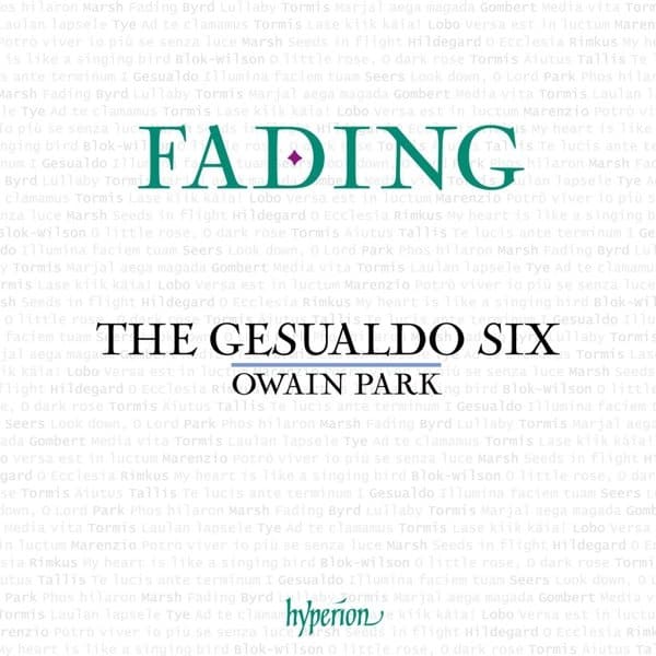 The Gesualdo Six, Owain Park - Fading (CD)