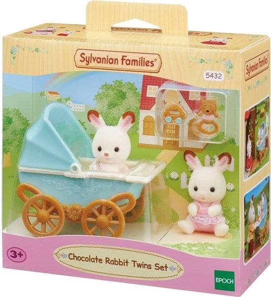 Sylvanian Families 5432 Set Tweeling Chocoladekonijn