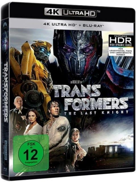 Mark Wahlberg,isabela Moner,anthony Hopkins - Transformers: The Last Knight (inkl.bonus...