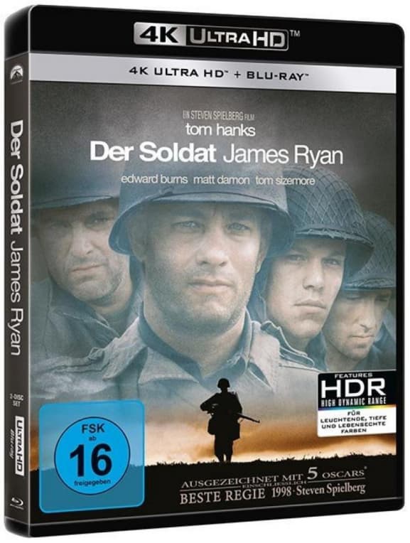 Tom Hanks,vin Diesel,ted Danson - Der Soldat James Ryan