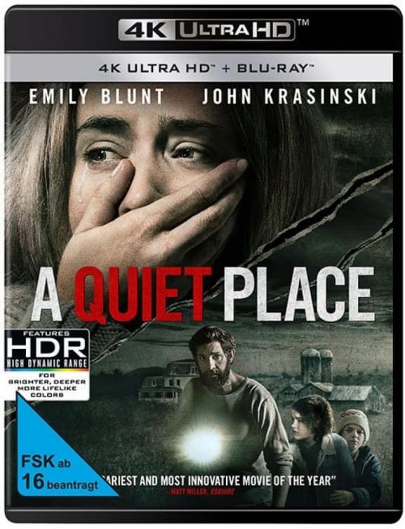 Emily Blunt,john Krasinski,noah Jupe - A Quiet Place