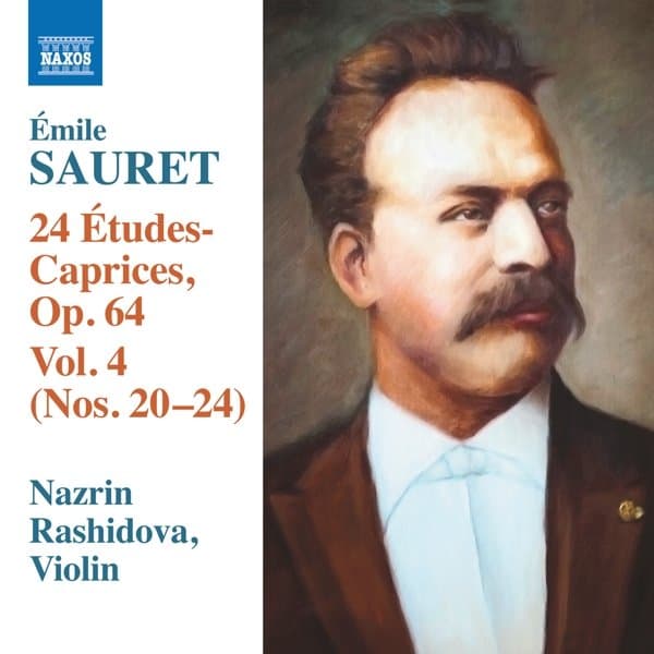 Nazrin Rashidova - Sauret: 24 Etudes-Caprices, Op. 64 Vol. 4 (Nos. 20-24) (CD)