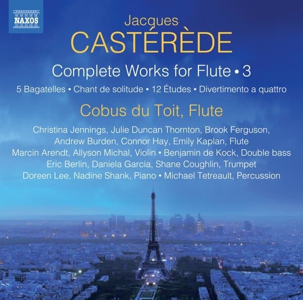 Cobus du Toit, Christina Jennings, Julie Duncan Thornton, Brook Ferguson, Andrew Burden, Connor Hay - Casterède: Complete Works For Flute, Vol. 3 (CD)