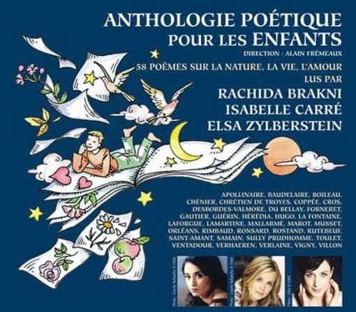 Isabelle Carre Et Rachida Brakni Elsa Zylberstein - Anthologie Poetique Pour Les Enfants (CD)