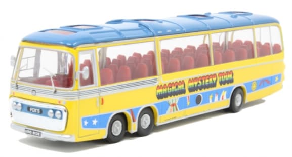 Beatles - The Beatles - Magical Mystery Tour Bus Die Cast 1:76 Scale (Merchandise Collectible)