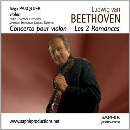 Regis Pasquier - Concerto Pour Violon Les 2 Romances
