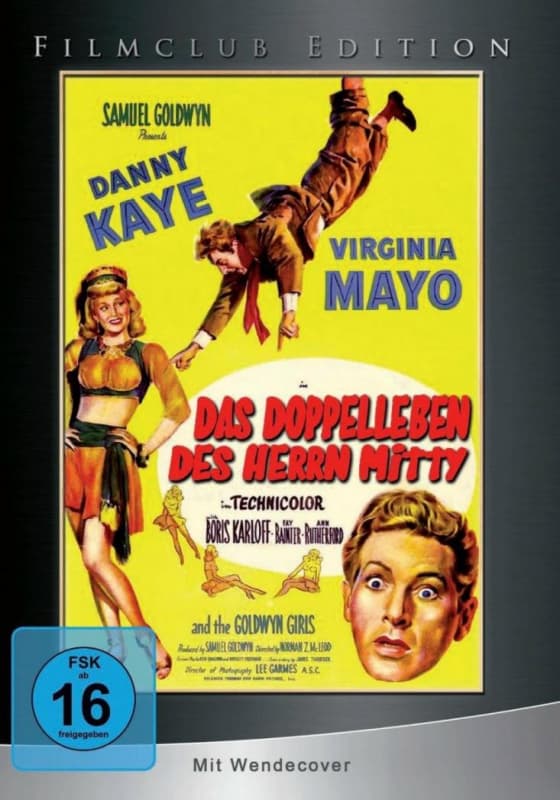 Filmclub Edition #6 Das Doppelleben Des Herrn Mitty - Limitiert Auf 1200 Stk. (Import)