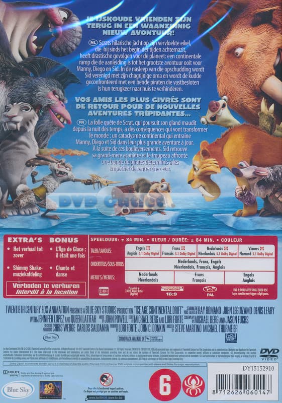 Ice Age 4 - Continental Drift (DVD)
