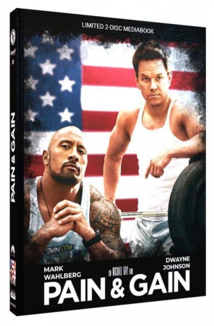 Br+dvd Pain & Gain - 2-disc Mediabook (cover B) - Limitiert Auf 333 Stk.                                                                                         (2021-02-19)