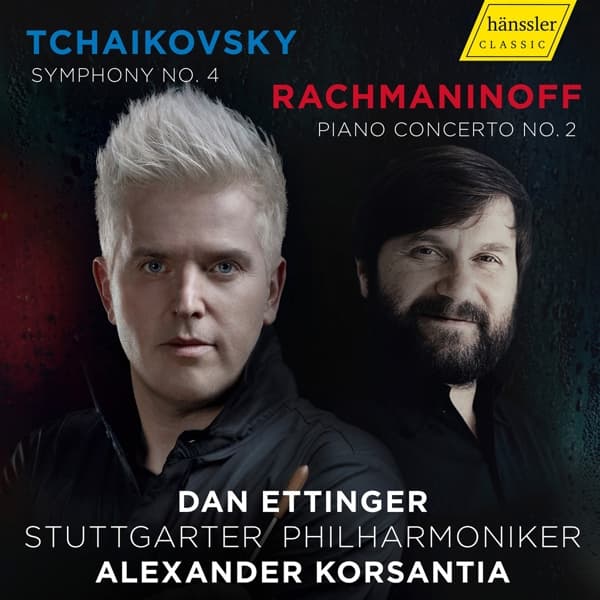 Alexander Korsantia, Stuttgarter Philharmoniker, Dan Ettinger - Tchaikovsky|Rachmaninov: Symphony No. 4 | Piano Concerto No. 2 (CD)