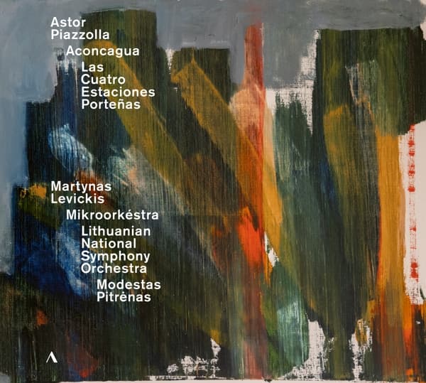 Martynas Levickis, Lithuanian National Symphony Orchestra - Piazzolla: Aconcagua - Las Cuatro Estaciones Portenas (CD)