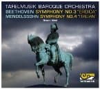 Tafelmusik Baroque Orchestra, Bruno Weil - Beethoven: Symphony No.3/Mendelsohn: Symphony No.4 (CD)