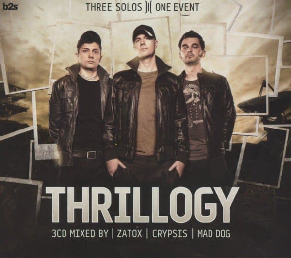 Zatox, Crypsis, DJ Mad Dog - Thrillogy 2012 (CD)