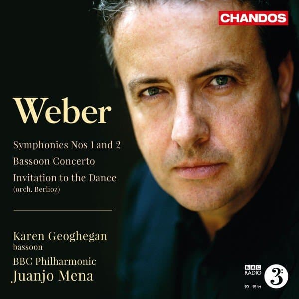 Karen Geoghegan, BBC Philharmonic, Juanjo Mena - Weber: Invitation To The Dance|Symphony Nos. 1 & 2 (2 CD)