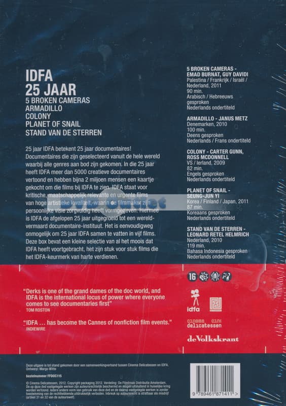 IDFA 25 jaar box