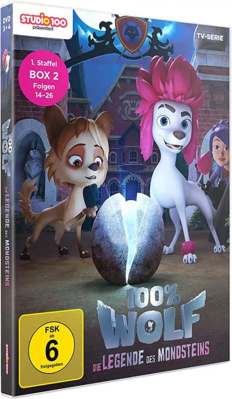 100% Wolf - Die Legende Des Mondsteins Staffel 1 Box 2 (Import)
