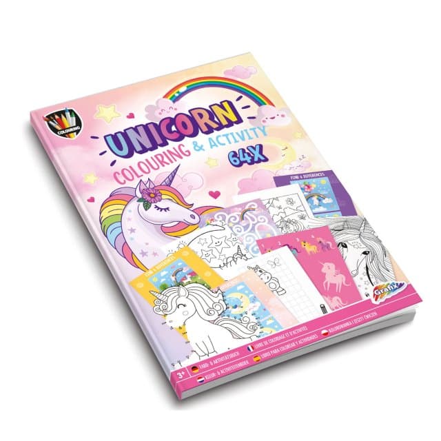 Kleur- en Activiteitenboek Eenhoorn