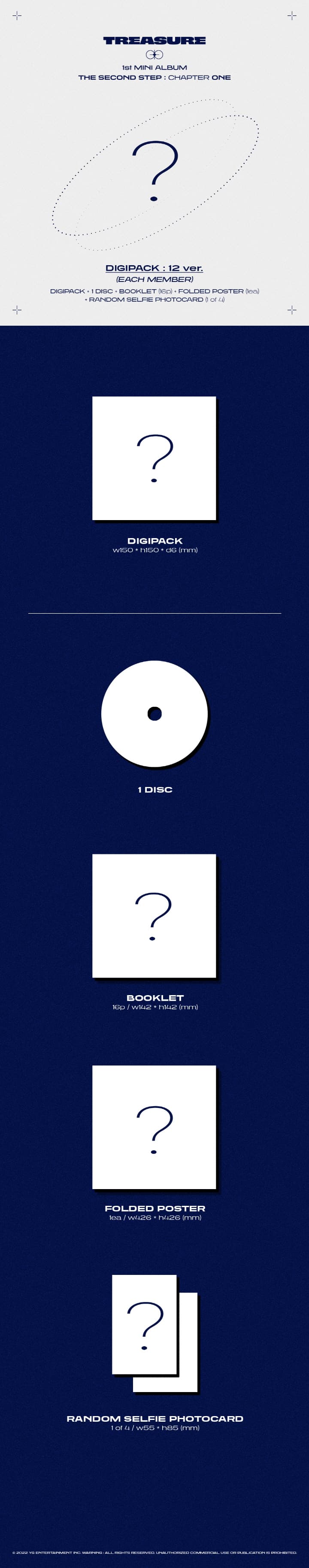 Treasure - Second Step: Chapter One (digipak Version)