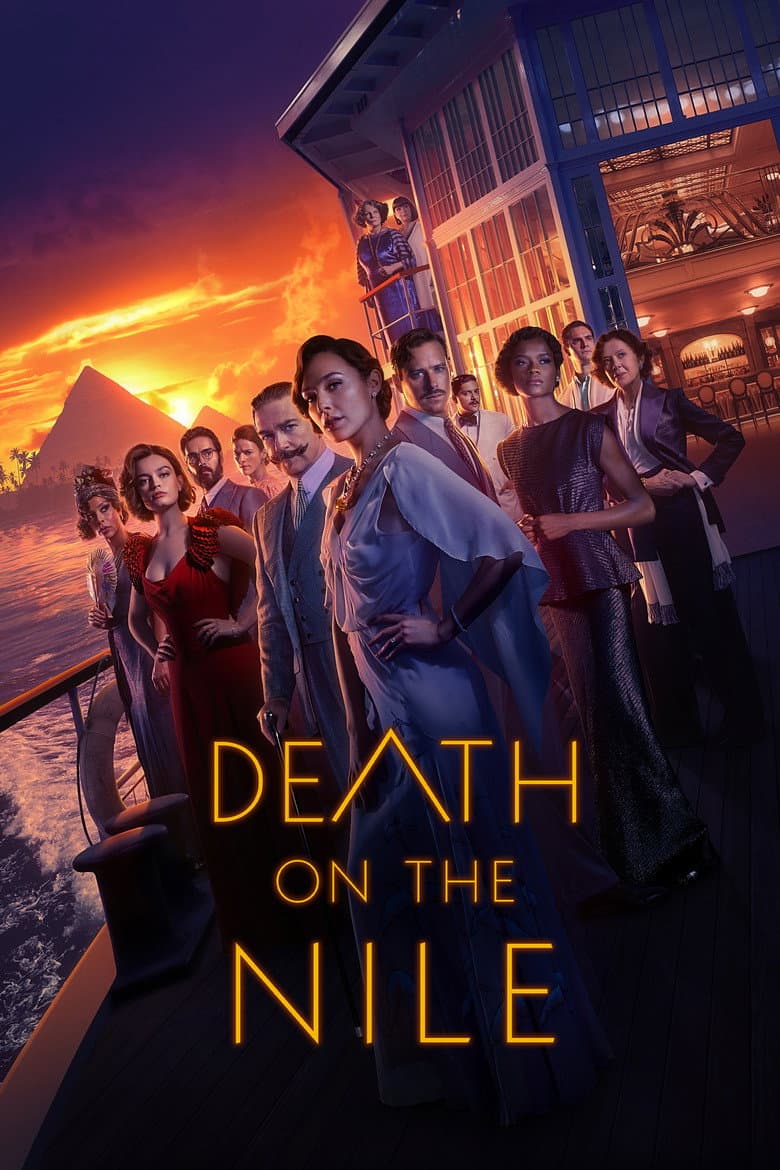 Death On The Nile (4K Ultra HD Blu-ray) (Import geen NL ondertiteling)