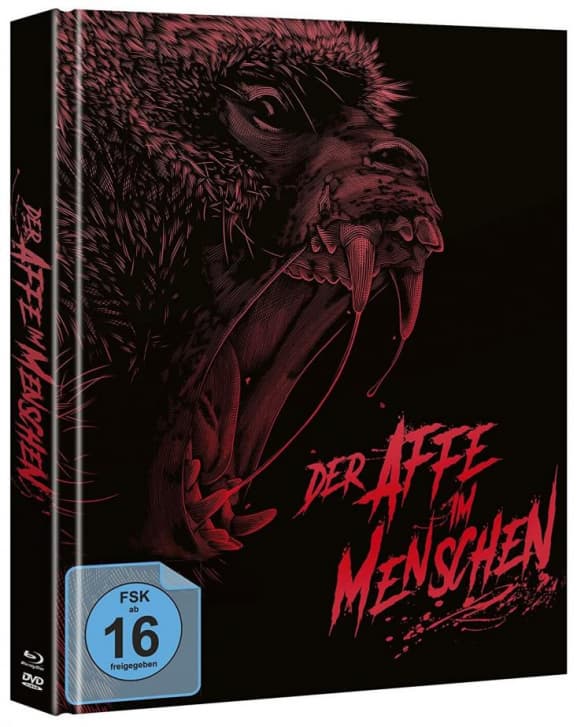 Der Affe Im Menschen (george A. Romero) (mediabook, Blu-ray+dvd+bonus-blu-ray) (Import)