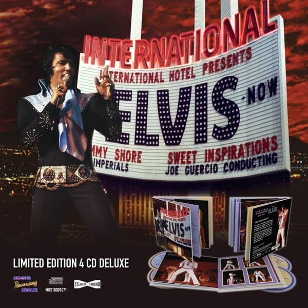 Elvis Presley - Las Vegas International Presents Elvis: Now 1971 (4 CD) (Limited Deluxe Edition)