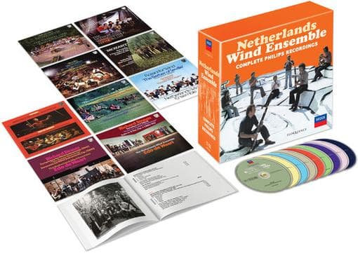 Nederlands Blazers Ensemble, Reinbert De Leeuw, Edo De Waart - Netherlands Wind Ensemble - Complete Philips Recordings (17 CD)