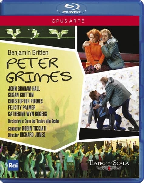 Orchestra And Chorus Of Teatro Alla Scala, Robin Ticciati - Britten: Peter Grimes (Blu-ray)