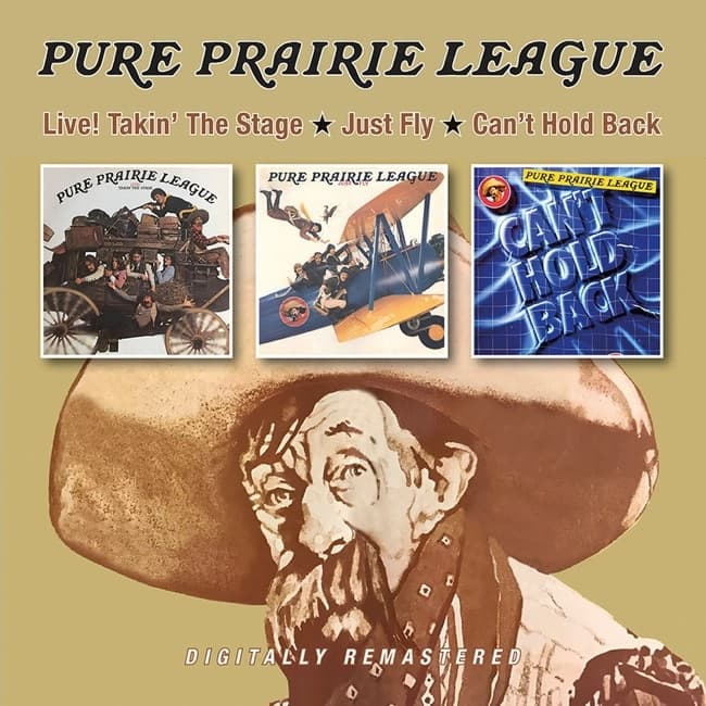 Pure Prairie League - Live! Takin' The Stage | Just Fly | Can't Hold Back (2 CD) (Remastered)