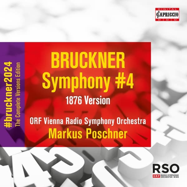 ORF Radio-Symphonieorchester Wien, Markus Poschner - Bruckner: Symphony #4 (1876 Version) (CD)