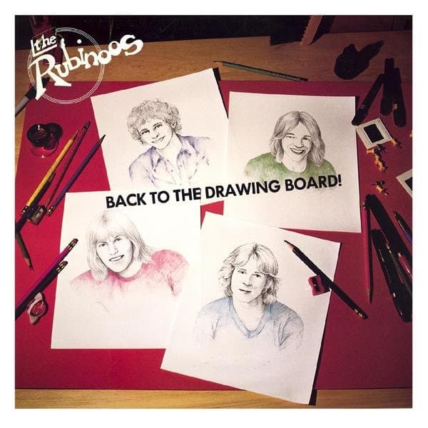 Rubinoos,  The - Back To The Drawing Board (indie Exclusive, Ruby With Black Splatter Vinyl)