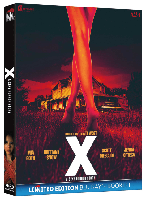 X - A Sexy Horror Story (blu-ray+booklet) (Import DE)