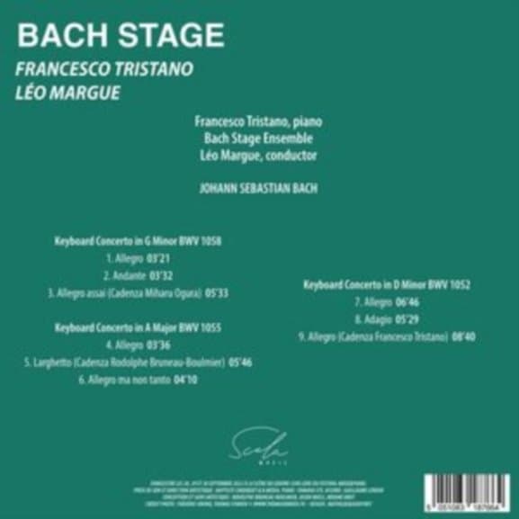 Francesco Tristano, Bach Stage Ensemble - Bach Stage (CD)
