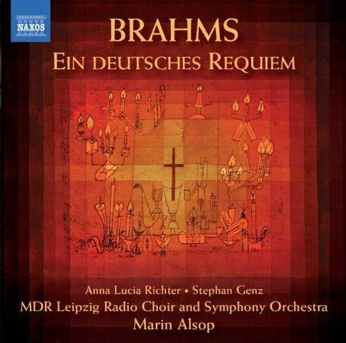 Anna Lucia Richter, Stephan Genz, MDR Leipzig Radio Symphony Orchestra, Marin Alsop - Brahms: Ein Deutsches Requeim (CD)