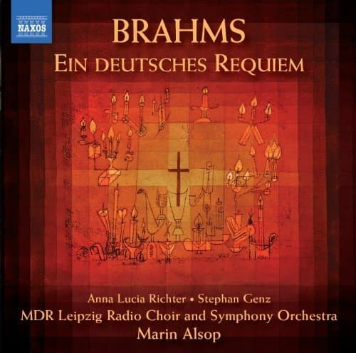 Anna Lucia Richter, Stephan Genz, MDR Leipzig Radio Symphony Orchestra, Marin Alsop - Brahms: Ein Deutsches Requeim (CD)