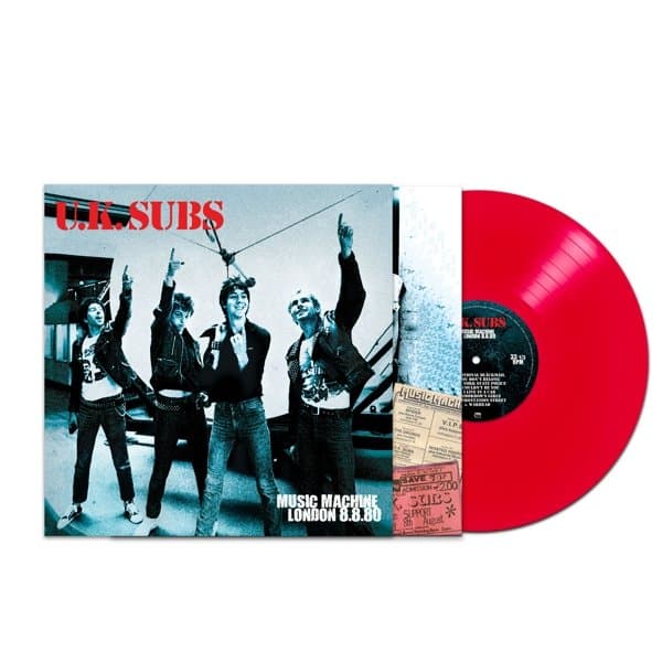 UK Subs - Music Machine London 8.8.80 (LP) (Coloured Vinyl) (Limited Edition)