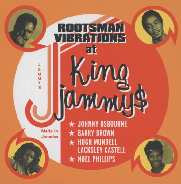 Johnny Osbourne, Barry Brown, Hugh Mundell, Lacksley Castell, Noel Phillips - Rootsman Vibrations At King Jammys (CD)